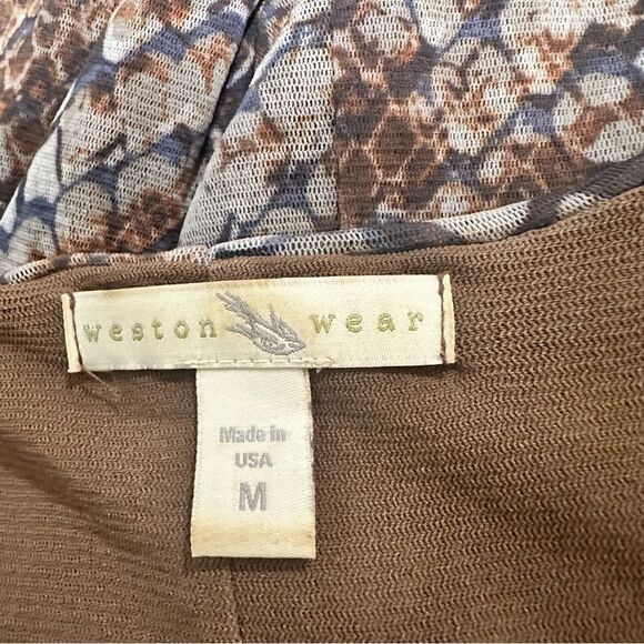 Anthropologies Weston Wear Snakeskin Print Wrap Dress – Size M - Picture 8 of 8